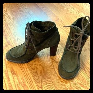 Zara trafaluc Stack Heeled Boots